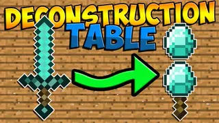 Deconstruction Table Mod (1.12.2, 1.10.2) – Never Waste Crafting Materials Again