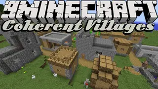Coherent Villages Mod 1.12.2 (Revamp the Vanilla Villages)