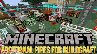 Additional Pipes Mod 1.12.2, 1.7.10 for Buildcraft (Almost Enough Pipes)