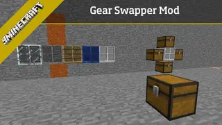 Gear Swapper Mod 1.12.2, 1.11.2 (Easily Switch Between Different Sets of Hotbar)