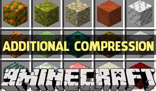 Additional Compression Mod 1.12.2, 1.10.2 (Compressed Blocks)