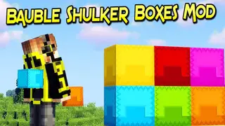 Bauble Shulker Boxes Mod 1.12.2 (Turn Your Shulker Box as a Backpack)