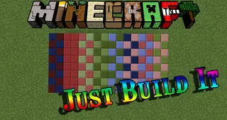 Just Build It Mod 1.12.2, 1.11.2 (More Unique Building Blocks)