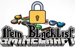 Item Blacklist Mod (1.12.2, 1.11.2) – Control Which Items Can Be Used