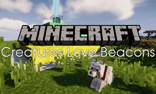 Creatures Love Beacons Mod 1.15.2, 1.14.4 (Beacon Affect Mobs)