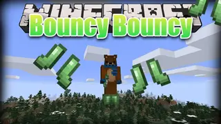 Bouncy Bouncy Mod 1.15.2 (Slime Boots, Slime Sling)