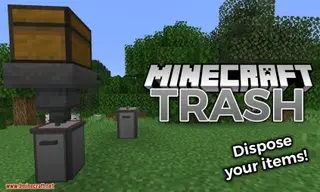 Trash Mod 1.15.2 (Dispose Your Items)