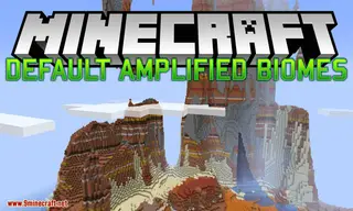 Default Amplified Biomes Mod 1.15.2, 1.14.4 (Customizable Amplfied Vanilla Biomes)