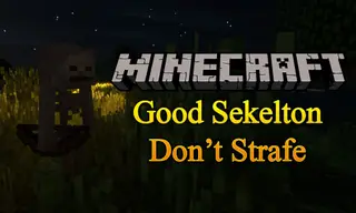 Good Skeletons Don't Strafe Mod (1.16.5, 1.15.2) – Well-Behaved Mobs