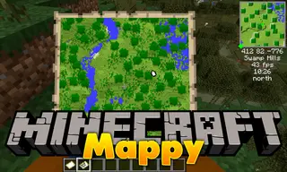 Mappy Mod 1.15.2, 1.14.4 (A Mini Map Mod for Fabric)