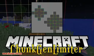 ChunkGenLimiter Mod 1.12.2 (Limit Chunk Generation Speed to Improve Server Performance)