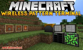 Wireless Pattern Terminal Mod 1.12.2 (Adds a Wireless Version of the AE2 Pattern Terminal)