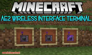 AE2 Wireless Interface Terminal Mod 1.12.2 (Wireless Version of the AE2 Terminal)