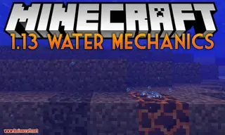 1.13 Water Mechanics Mod 1.12.2 (Emulates the Bubble Columns in 1.13)