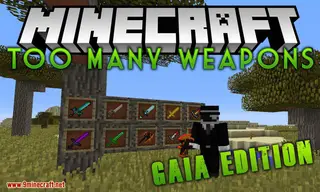 Too Many Weapons Mod 1.12.2 (Gaia Edition)