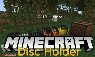 Disc Holder Mod 1.14.4 (Easy Access to All Your Favorite Records)