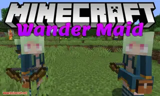 WanderMaid Mod 1.14.4 (Add Cute Wander Maid)