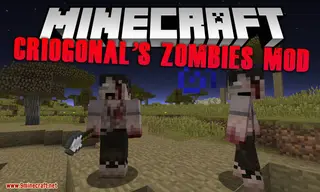 Criogonal's Zombies Mod 1.12.2 (Adds Over 30 Zombies with Different Skins)
