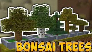 Bonsai Tree Crops Mod 1.12.2 (Tiny and Cute Trees)
