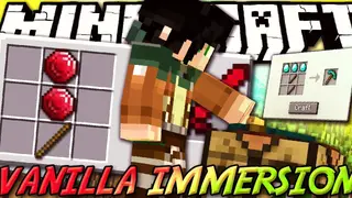Vanilla Immersion Mod 1.12.2, 1.10.2 (Improve the Gaming Experience)