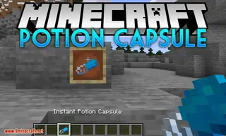 Potion Capsule Mod 1.14.4 (Split the Potion and Store it Inside the Capsules)