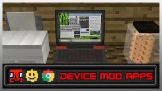Device Mod Apps Mod 1.12.2 (Web Browser, Minetunes, Emoji Keyboard)