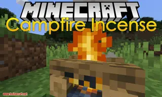 Campfire Incense Mod 1.14.4 (Throw Your Potion Ingredient in the Fire)