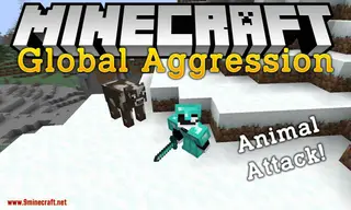 Global Aggression Mod 1.14.4 (All Mobs Want to Kill You)