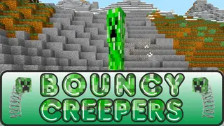 Bouncy Creepers Mod 1.12.2 for Minecraft