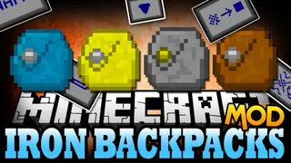 Iron Backpacks Mod (1.12.2, 1.11.2) – Your Mobile Command Center
