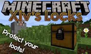 Xlv's Locks Mod 1.7.10 (Locks for Every Blocks)