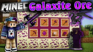 Galaxite Ore Mod 1.12.2 (Strongest Ender Tools)