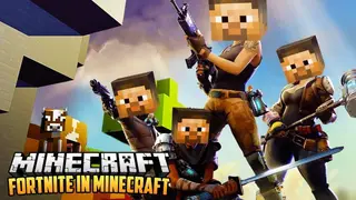 Fortnite Mod 1.12.2 (3D Guns, Sniper, Shield Potion, Fortcraft Battleroyal)