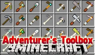 Adventurer's Toolbox Mod 1.12.2, 1.11.2 (More Tools and Weapons)