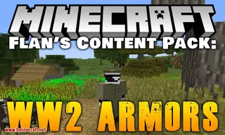 Flan's WW2 Armors Content Pack 1.12.2 (Belgium, Dutch, Italy, Russia, Germany…)