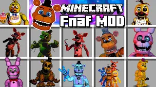 Five Nights at Freddy's Reborn Mod 1.12.2, 1.7.10