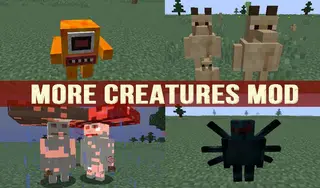 More Creatures Mod 1.12.2 (New Monstrous Mobs)