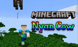Nyan Cow Mod 1.16.5, 1.12.2 (Nyan Cow Everywhere!)