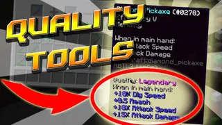 Quality Tools Mod (1.12.2, 1.11.2) – Find Legendary Tools & Armor