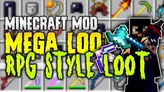 MegaLoot Mod 1.12.2, 1.10.2 (RPG Style Loot)
