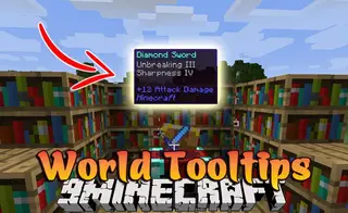 World Tooltips Mod 1.12.2, 1.10.2 (Tooltips Over Items)