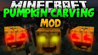 Pumpkin Carving Mod 1.12.2, 1.10.2 (Carve Faces into Pumpkins)