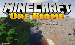 Ore Biome Mod 1.12.2 (Adds Biome that Filled with Ores)