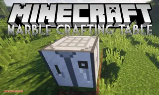 Marble Crafting Table Mod 1.12.2 (Add-on for Chisel)