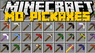 Mo' Pickaxes Mod 1.12.2, 1.11.2 (So Many Pickaxes)