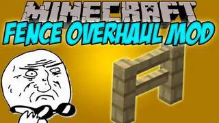 Fence Overhaul Mod 1.12.2 (Improved Fences)