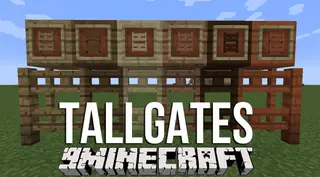 TallGates Mod 1.12.2 (Double High Fence Gates)