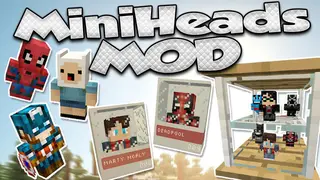 MiniHeads Mod 1.12.2, 1.11.2 (Collectable Figurines)