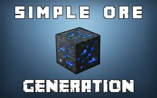Simple Ore Generation Mod 1.12.2, 1.11.2 for Minecraft