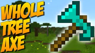 Whole Tree Axe Mod 1.12.2, 1.10.2 (Better Than Timber)